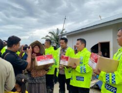Korlantas Polri Perkuat Solidaritas Kemanusiaan, Aceh Tamiang Bangkit dari Lumpur Bencana