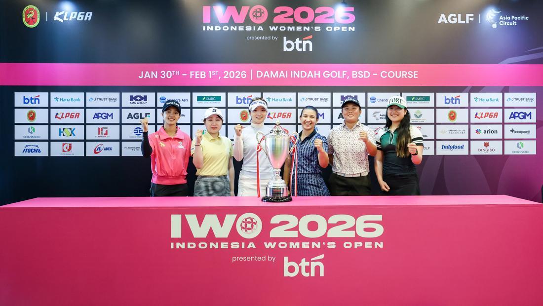 120 Pegolf Tampil Di Indonesian Womens Open