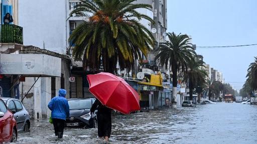 Banjir Hebat Landa Tunisia 5 Orang Tewas Dan 4 Hilang