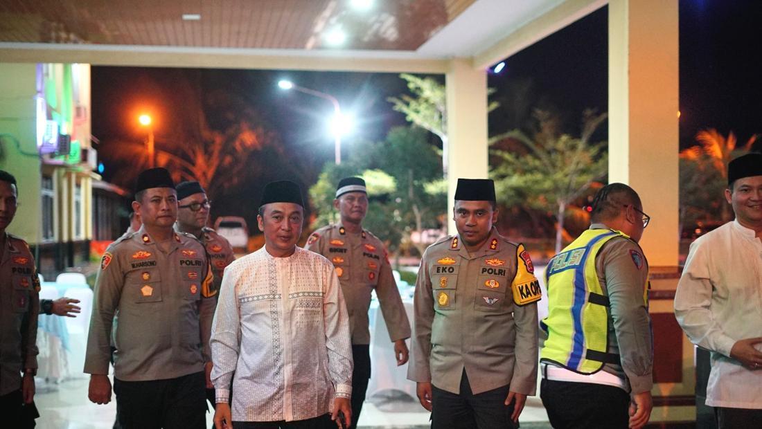 Kapolda Sumsel Kunjungi Oki Minta Pelayanan Prima Dan Jaga Kamtibmas