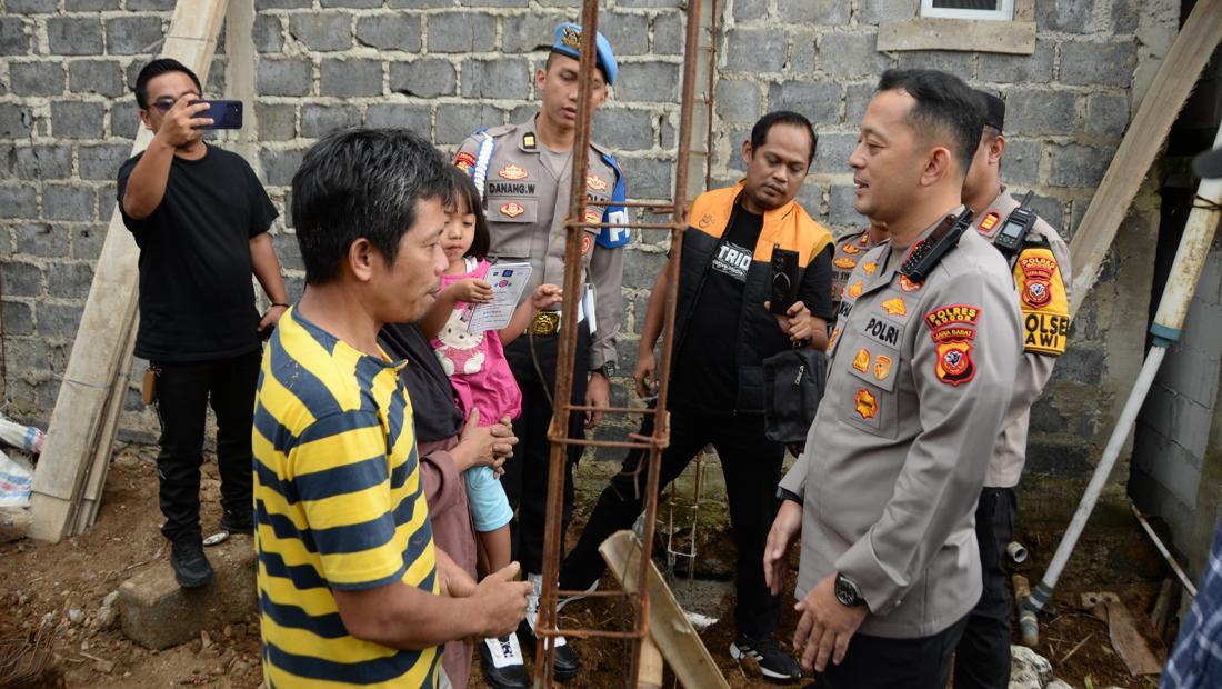 Polres Bogor Renovasi 13 Rumah Tak Layak Huni Selaraskan Program Prabowo