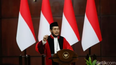 Epilog 15 Tahun Pengabdian: Anwar Usman Merenungi Suka dan Duka di Mahkamah Konstitusi